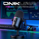 Микрофон профессиональный игровой ONIKUMA M830 с RGB подсветкой