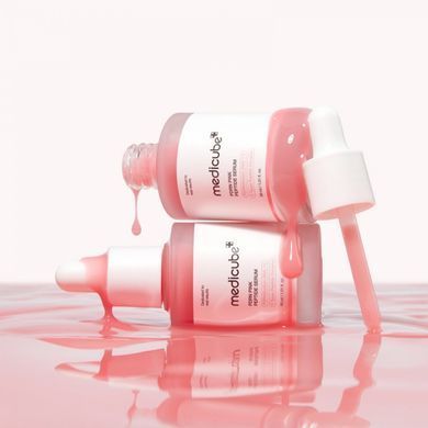 Фото Відновлювальна сироватка з полінуклеотидами та пептидами Medicube PDRN Pink Peptide Serum, 30 мл Peptide Serum