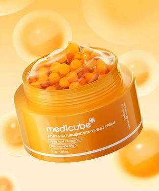 Капсульный крем для лица Medicube Kojic Acid Turmeric Vita Capsule Cream 53 г