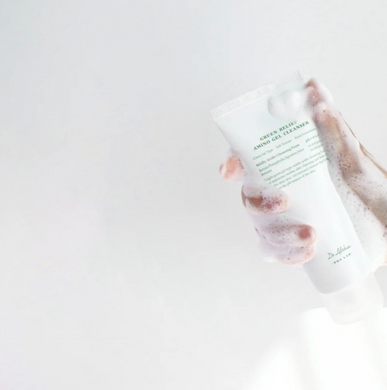 Фото Очищающая гелевая пенка для умывания Dr. Althea Pro Lab Green Relief Amino Gel Cleanser с аминокислотами, 100 мл Relief Amino Gel Cleanser