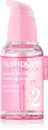 Зволожувальна сироватка numbuzin No.2 Rose PDRN Collagen Plumping Serum 30 мл