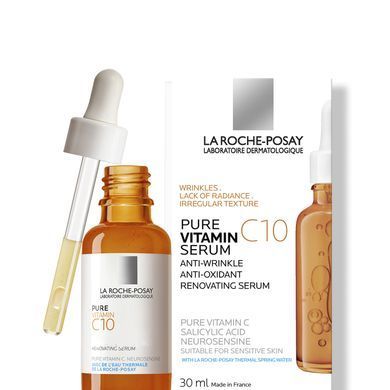 Фото Сироватка проти зморшок 30 мл La Roche-Posay Pure Vitamin C10 Pure