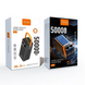 Повербанк WUW TUGII Y105 50000mAh со встроенными кабелями и LED-дисплеем