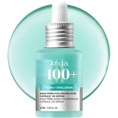Фото Сыворотка для лица с гиалуроновой кислотой Anua PDRN Hyaluronic Acid Capsule 100 Serum 30 мл Capsule 100