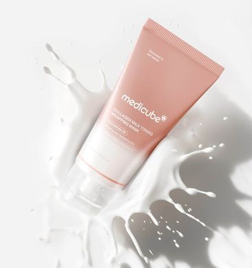 Фото Маска для обличчя з колагеном Medicube Collagen Milk Toning Wrapping Mask 75 ml Milk Toning