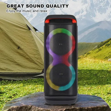 Фото Акустическая система SING-E ZQS-8288 с двумя беспроводными микрофонами ZQS-8288