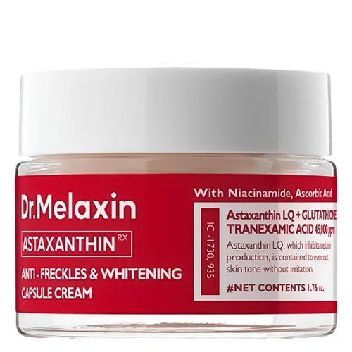 Уходовый крем Dr.Melaxin Astaxanthin Anti-Freckle & Whitening Capsule Cream 50 г