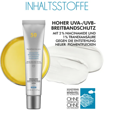 Фото Сонцезахисний крем SkinCeuticals Advanced Brightening UV Defense SPF 50 Advanced Brightening UV Defense