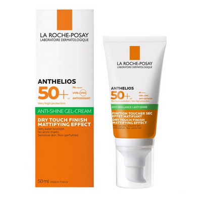 Фото Гель-крем від сонця  для чутливої шкіри з Dry Touch ефектом La Roche-Posay SPF 50+ PA++++ 50 мл Dry Touch