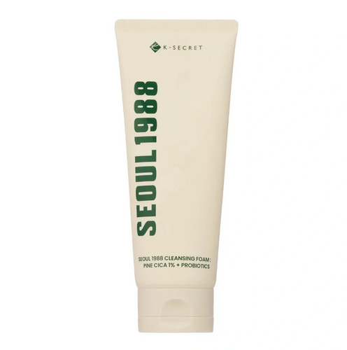 Фото Пінка для вмивання K-SECRET Seoul 1988 Cleansing Foam: Pine Cica 1% + Probiotics, 150 мл Cleansing Foam
