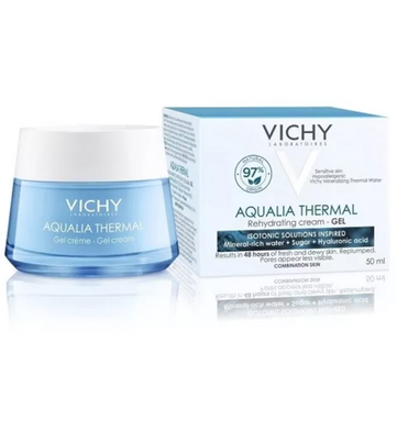 Фото Гель-крем для обличчя Vichy Aqualia Thermal Rehydrating Cream Gel, 50 мл Thermal Rehydrating Cream Gel