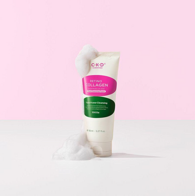Фото Пінка для вмивання з ретиналем і колагеном &ndash; CKD Retino Collagen Small Molecule 300 Pore Cleansing Foam 150 мл Small Molecule 300