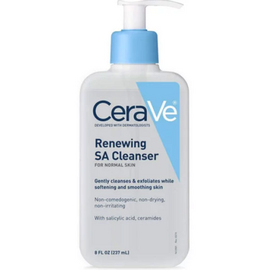 Фото Очищающий гель CeraVe Renewing SA Cleanser с салициловой кислотой Renewing SA Cleanser