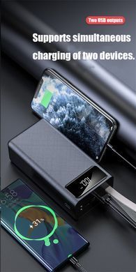 Фото Портативна зарядка для телефону Power Bank 50000 mAh павер банк P50 150000