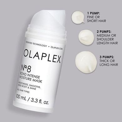 Фото Маска для волос Olaplex No 8 Bond Intense Moisture Mask восстанавливающая и увлажняющая 100 мл No 8
