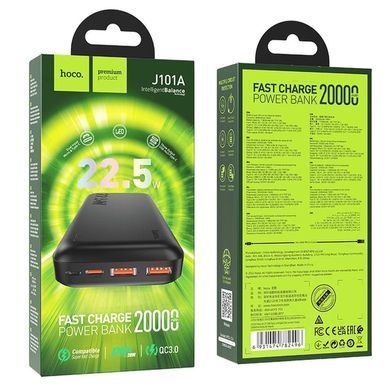 Фото Повербанк для телефону Power Bank Hoco J101A 22.5w 20000mah j101a
