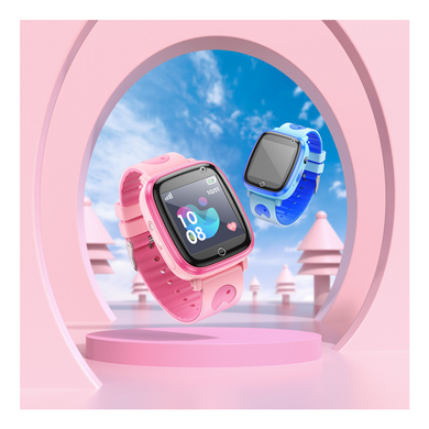 Фото Детские cмарт-часы Hoco Y100 Y100 Pink