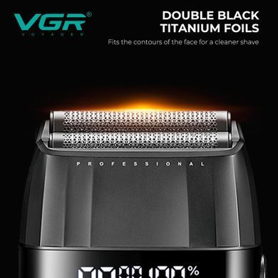 Фото VGR V-640 S3 Barber Combo 3 в 1 набор для стрижки волос, бороды и бритья черный V-640 S3