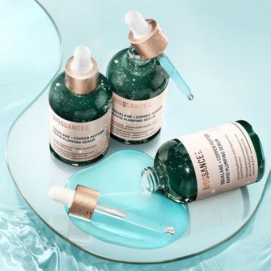 Фото Омолджуюча сироватка для обличчя Biossance Squalane Copper Peptide Rapid Plumping Serum 50 мл Squalane Copper