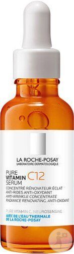 Фото Сироватка для омолодження шкіри La Roche-Posay Pure Vitamin C12 Anti-Wrinkle Anti-Oxidant Renovating Serum 30 ml Vitamin C12