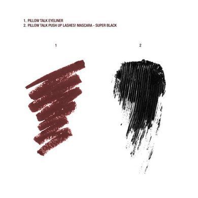 Набор косметики для макияжа глаз Charlotte Tilbury Pillow Talk Push Up and Define Iconic Eye Kit тушь для ресниц 10 мл и карандаш для глаз 0,8 г