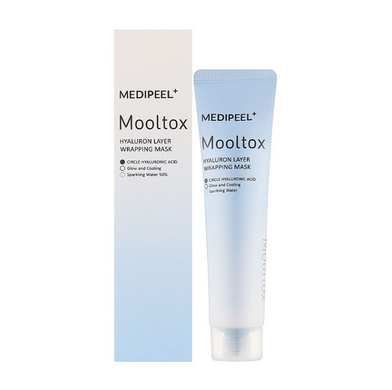 Фото Маска-плівка для обличчя MediPeel Mooltox Hyaluron Layer Wrapping Mask Mooltox Hyaluron Layer
