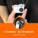 Компактная камера-брелок Life Camera 0.96" IPS HD White
