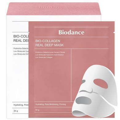 Фото Гидрогелевая маска с коллагеном Biodance Bio Collagen Real Deep Mask Sheet   Deep Mask Red