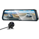 Автомобильный видеорегистратор-зеркало с камерой заднего вида 9.66" Hoco DV16 RoadSafety Smart Black