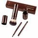 Компактный набор кистей для лица и глаз 5 в 1 в футляре Hourglass Travel Brush Set